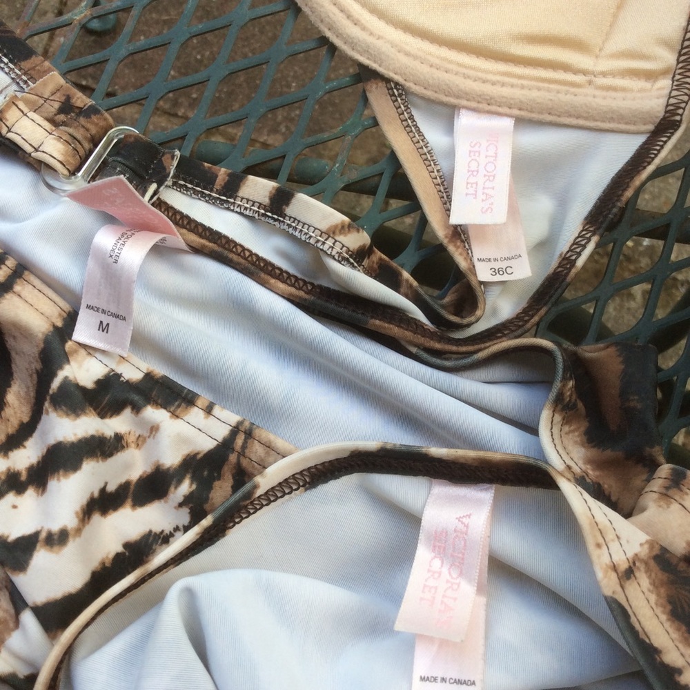 Victoria’s Secret animal print bikini Size M - Picture 4 of 5